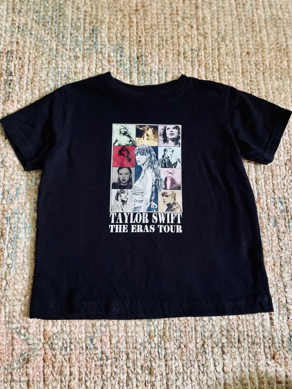 Taylor Swift Eras Tour Concert T shirt Rabbit Skins Size 3 Toddler Swifitie EUC